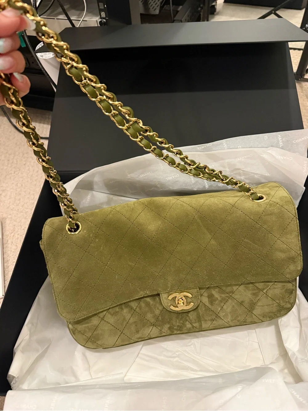 CHANEL maxi flap